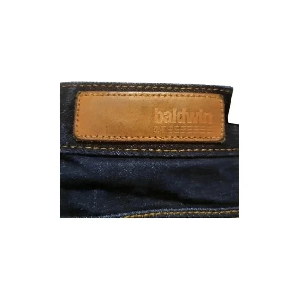 BALDWIN Women's The Ten Dark Blue Skinny Jeans Size 27 - Picture 3 of 7
